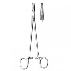 Needle Holders with Carbide Tips  Handle